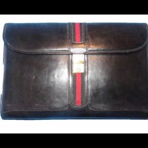 Gucci XL Vintage Clutch/Purse